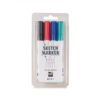 Vier SketchPaint Whiteboardmarker in Schwarz, Rot, Blau und Grün
