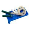 Farbroller-Set: 10-cm-Roller, Farbwanne, Klebebänder, Rührstäbe – mit Farbroller
