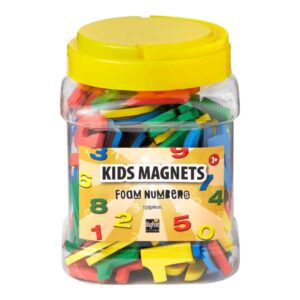 Bunte Magnetzahlen für Kinder ab 3 Jahren, Lernspielzeug.
