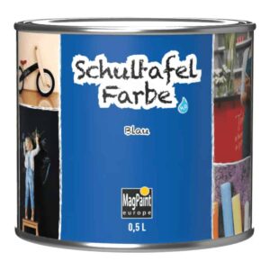 Schulfarbe Blau in 0,5L Dose, ideal für kreative Schulprojekte.