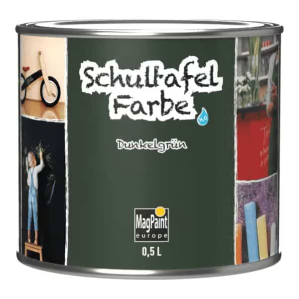 Tafelfarbe Dunkelgrün 500 ml Tafelfarbe Dunkelgrün 500 ml von MagPaint – Dose