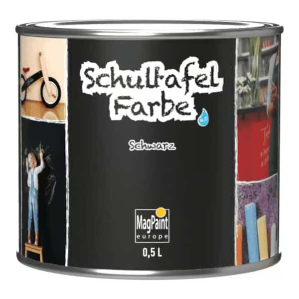 Tafelfarbe Schwarz 500 ml von MagPaint – Dose